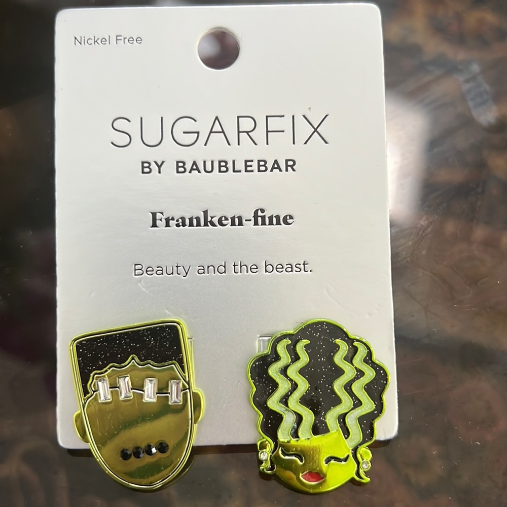 SUGARFIX FRANKENSTEIN EARRINGS